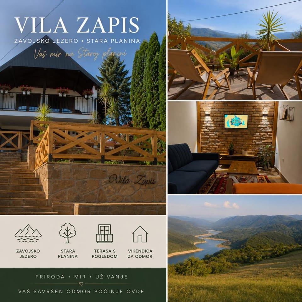 Vila Zapis Zavojsko jezero House in Serbia