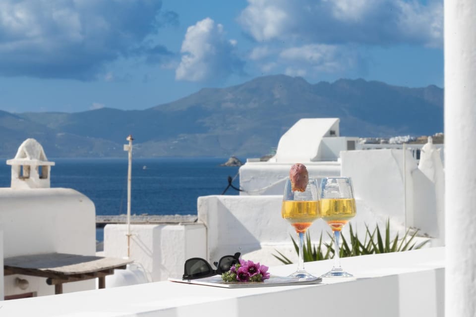 Patio, Natural landscape, Balcony/Terrace, Sea view