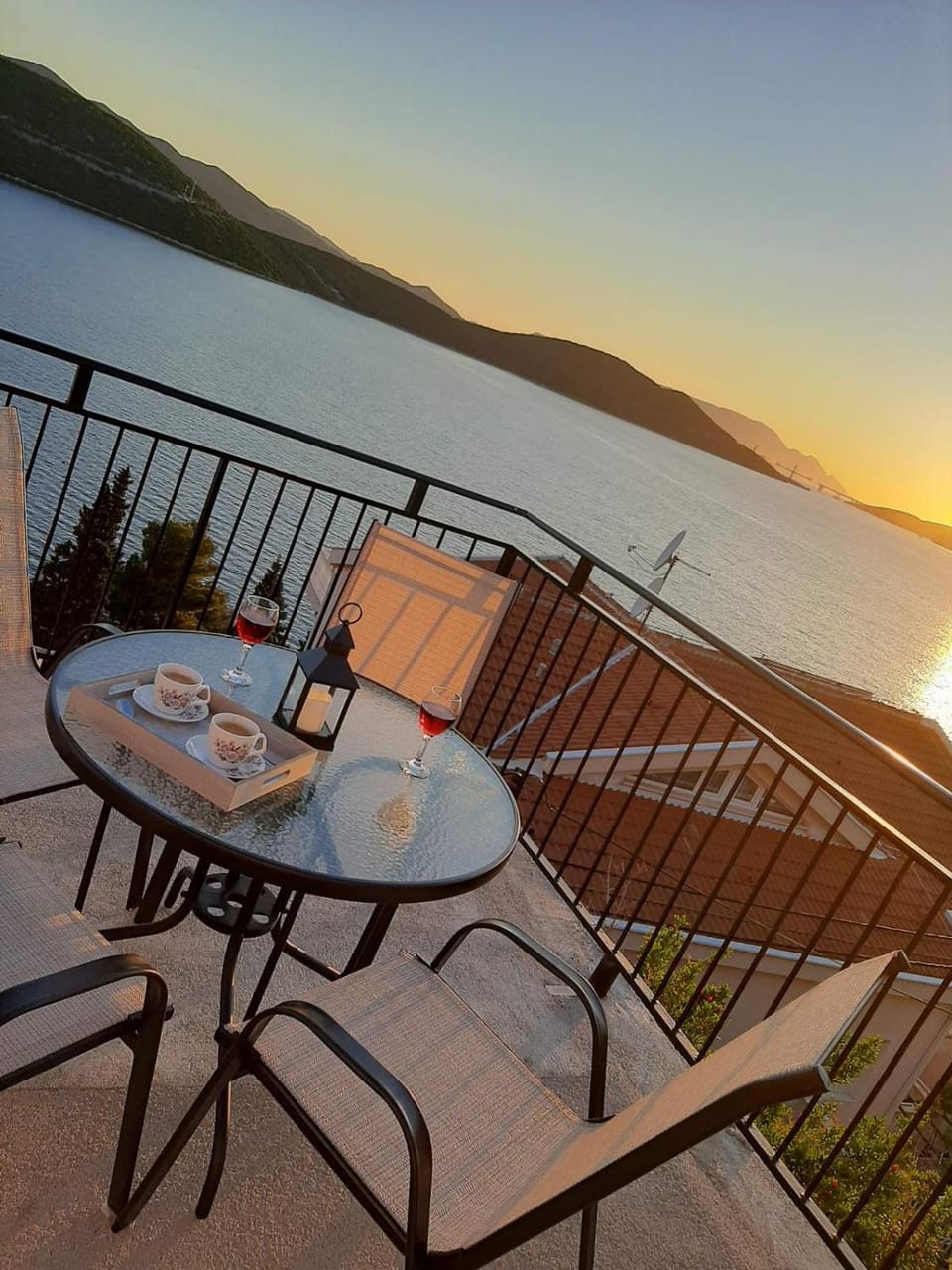 Balcony/Terrace, Sea view, Sunset
