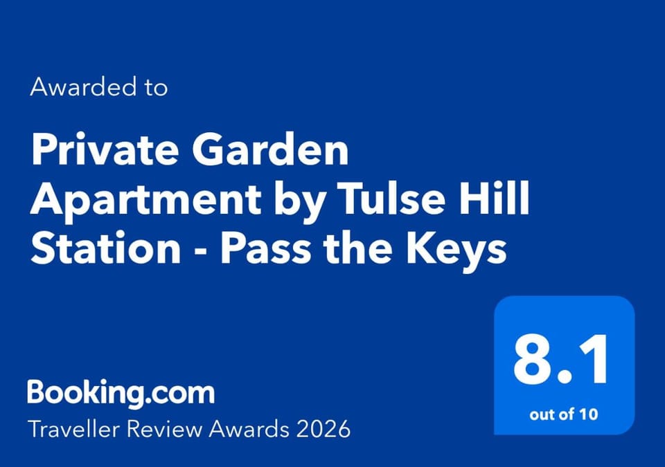 Private Garden Apartment by Tulse Hill Station - Pass the Keys Apartment in London Borough of Southwark