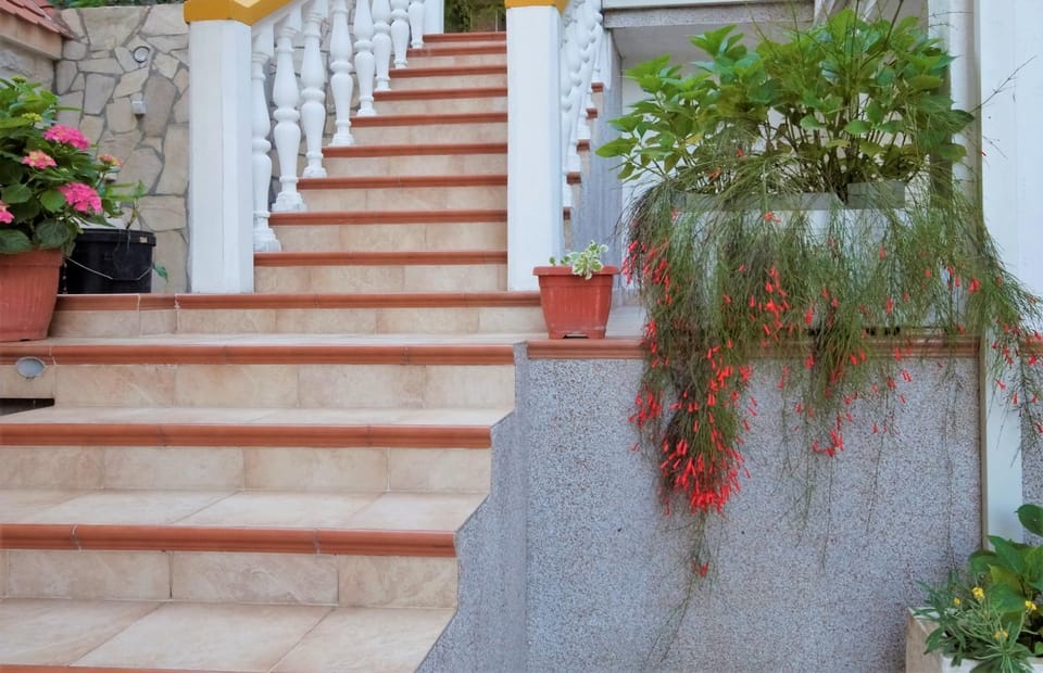 Property building, Patio