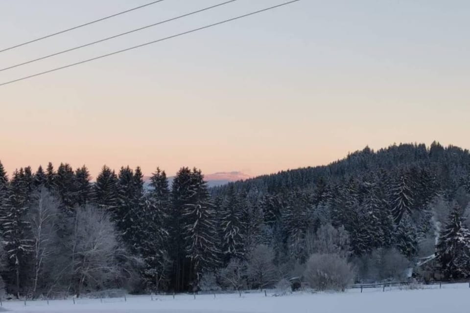 Natural landscape, Winter, Hiking, Mountain view