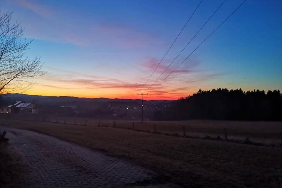 Natural landscape, Hiking, Sunrise
