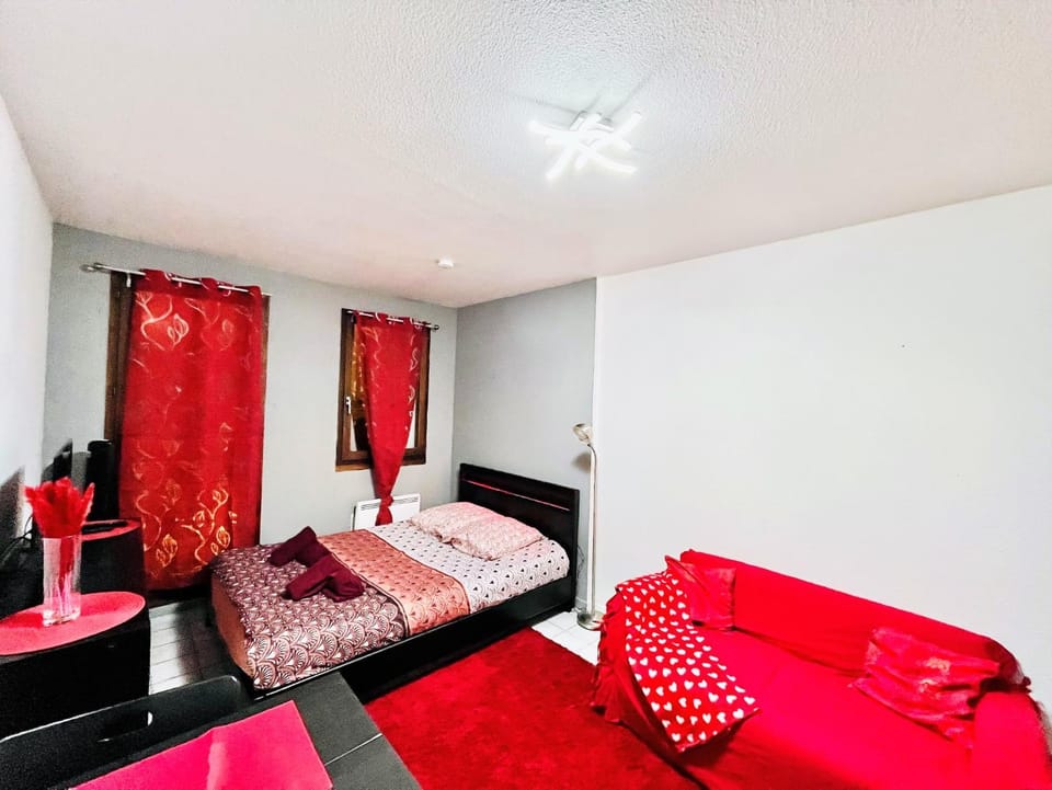 Le Red Escape à 15min du centre avec parking privé gratuit Apartment in Annecy