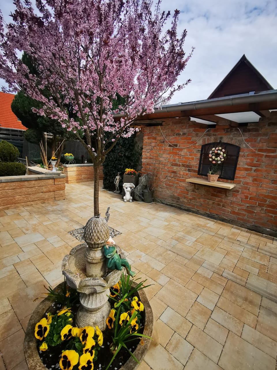 Ferienhaus mit mediterraner Terrasse House in Poland