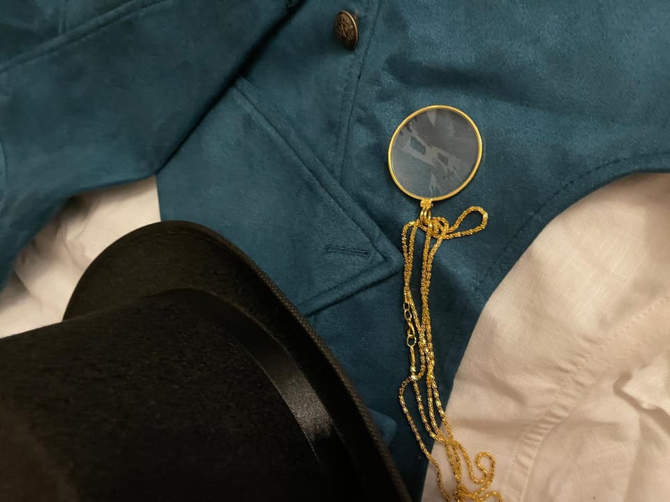 Decorative detail, wardrobe
