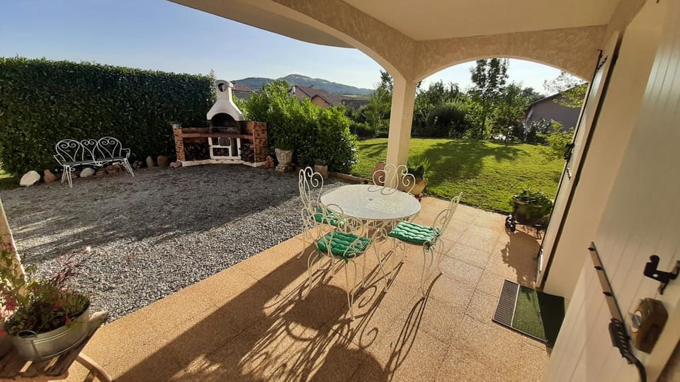 Patio, Balcony/Terrace, Garden view