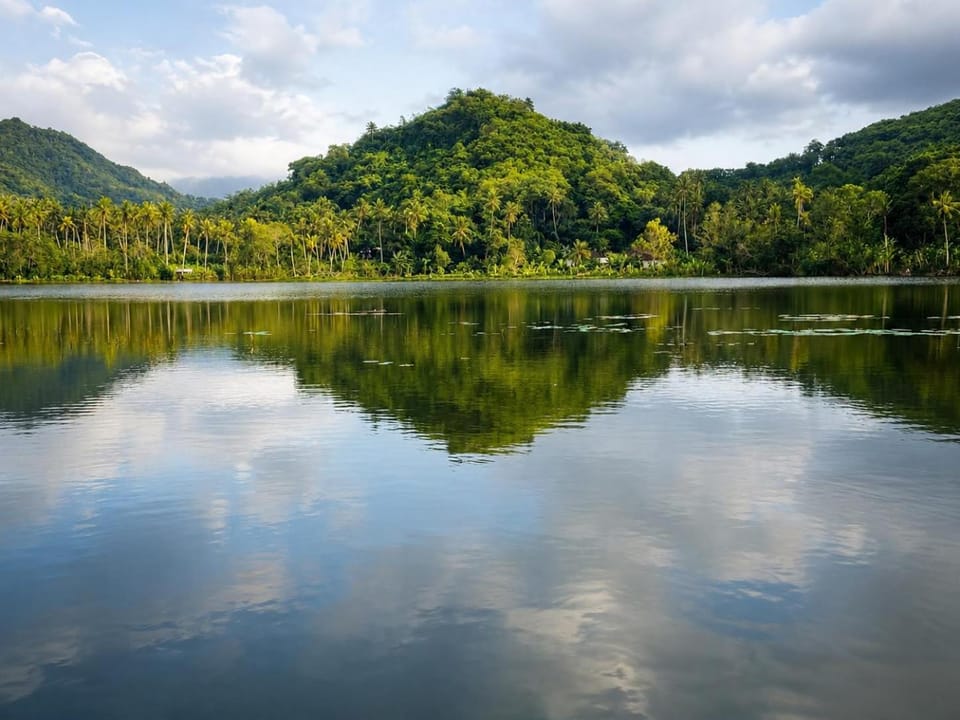 Natural landscape, Lake view, Mountain view