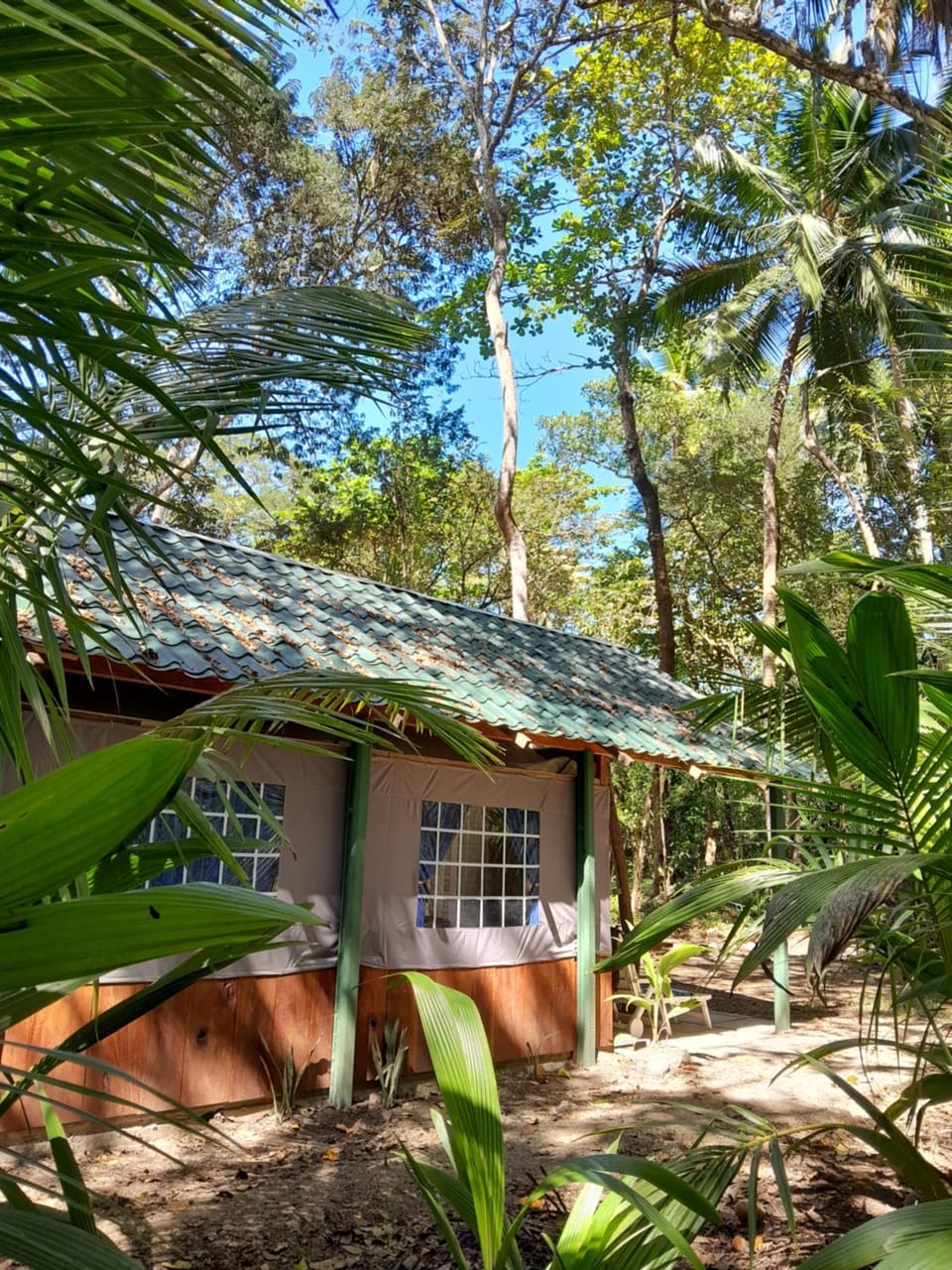 Fully Furnished FAMILY JUNGLE TENT, Latino Glamping Paquera Luxury tent in Puntarenas Province