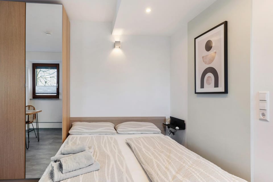 Property building, Living room, Bedroom