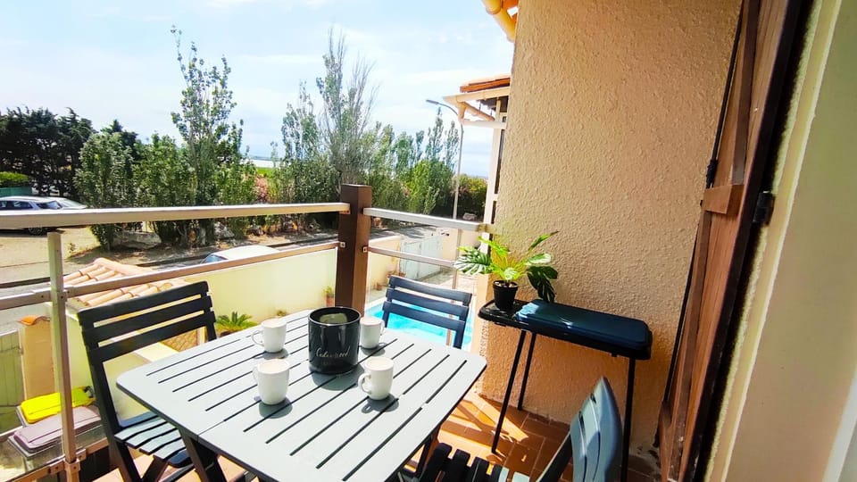 T2 Climatisé à 5 min de la Plage 'Calme & Confort' - 5 Apartment in Canet-en-Roussillon