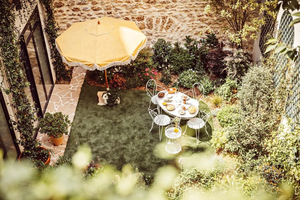 Garden view, Breakfast, Lunch