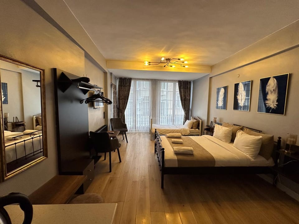 Photo of the whole room, internet, wardrobe, laundry