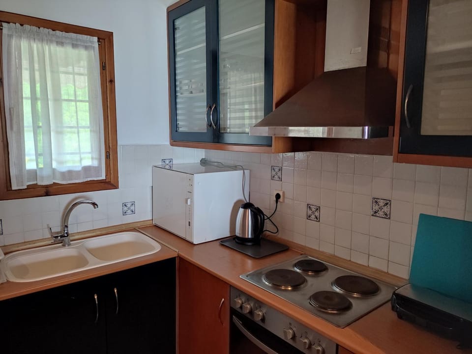 Bright, Beachfront Apartment with free parking and garden House in Halkidiki