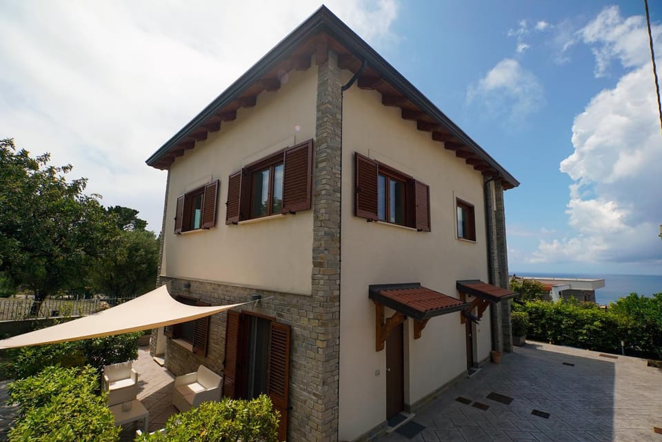 Property building, Natural landscape, Sea view