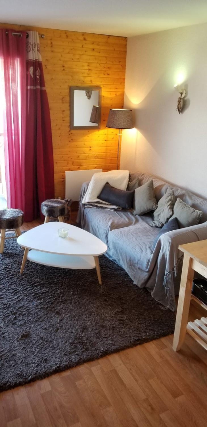 Au Centre de la station de ski de Valfréjus - appartement 4-6 personnes Apartment in Piedmont