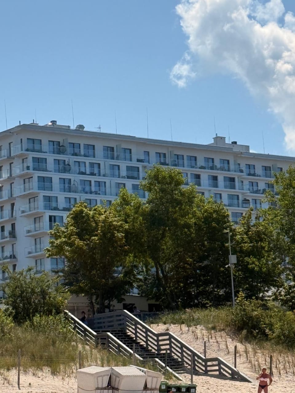 MIĘDZYZDROJE,BALTICUS PROMENADA GWIAZD 14, Apartament z odrębnym salonem i sypialnią z Widokiem na morze Apartment in Miedzyzdroje