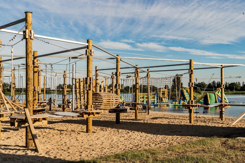 Children play ground, Beach