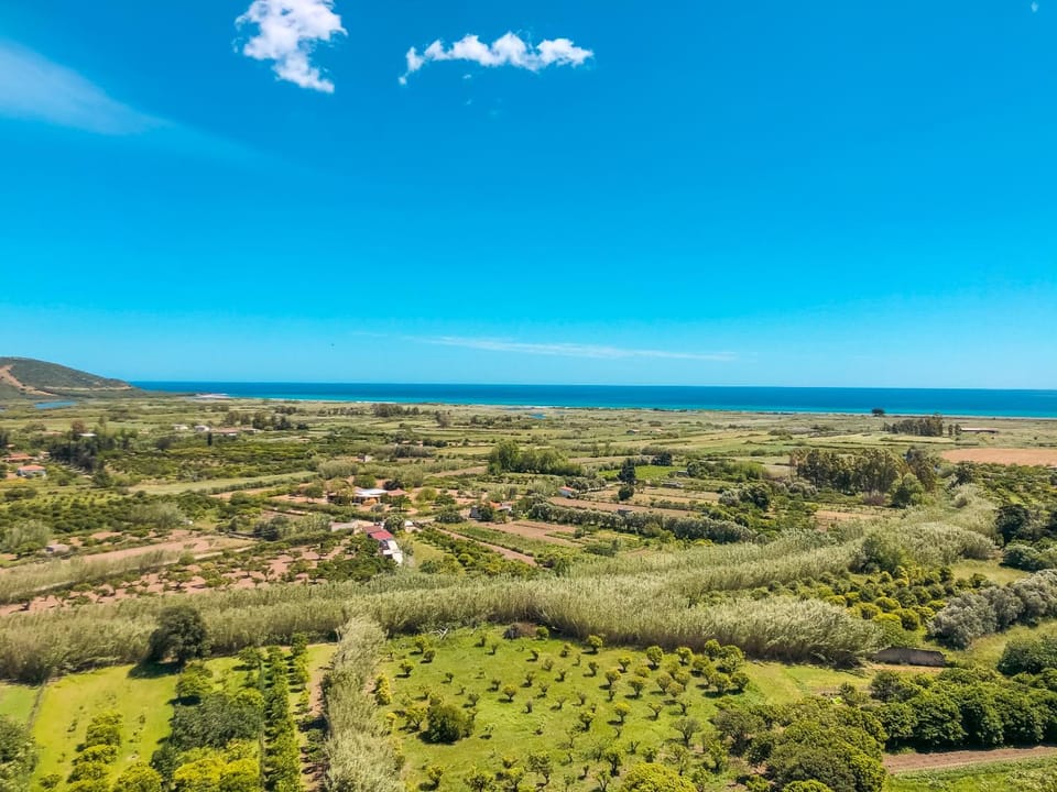 panoramic LOFT Fora e ' Muros with sea view common terrace , Ammentos Posada Apartment in Sardinia