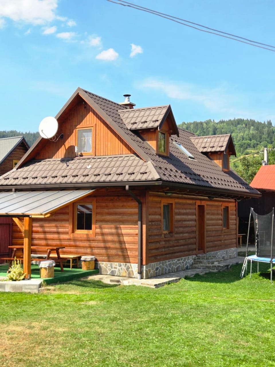 Chata vo dvore Chalet in Slovakia