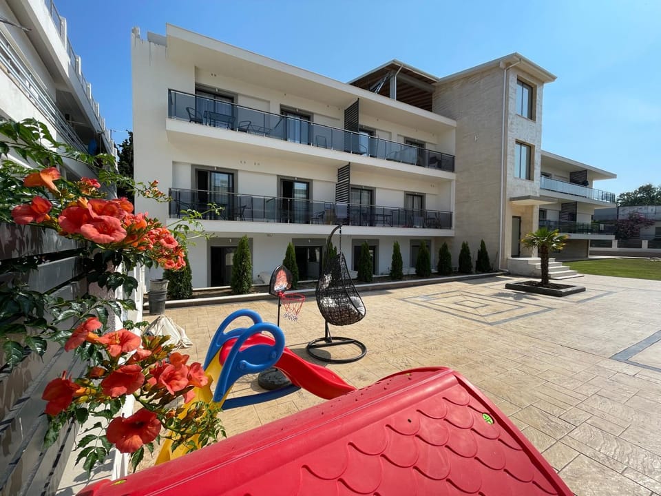 Property building, Children play ground, young children