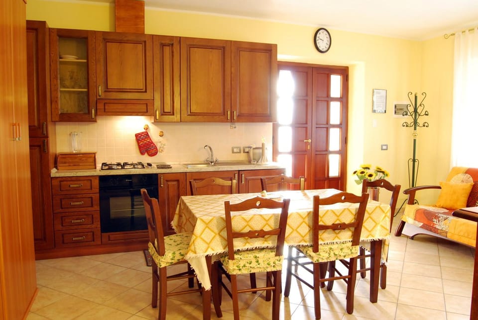 Kitchen or kitchenette, Dining area