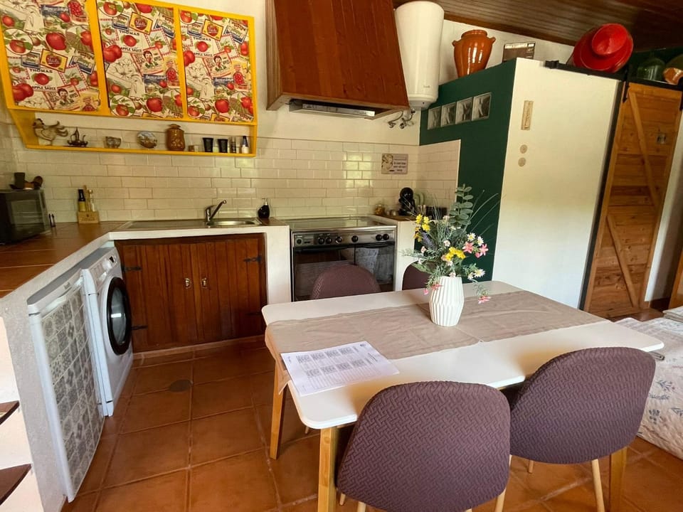 Kitchen or kitchenette, Dining area, oven, stove