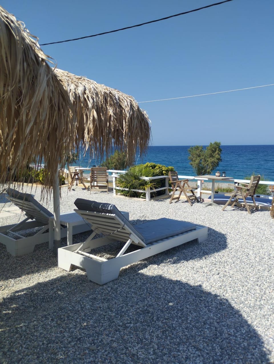 Sea view, Area and facilities, sunbed