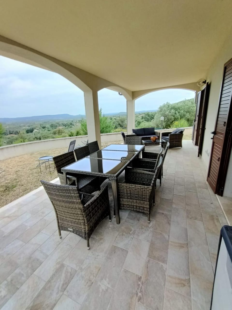 Patio, Garden view, sunbed