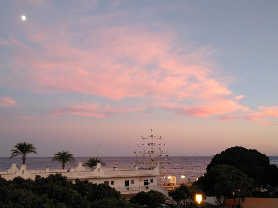Sea view, Sunset