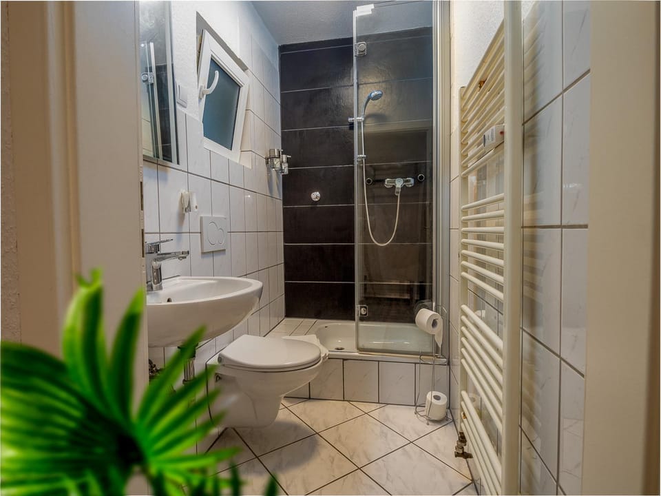 Shower, Toilet, Bathroom, towels