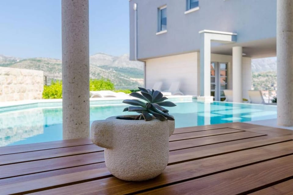 Modern Villa with Swimming Pool - Penthouse Apartment in Dubrovnik