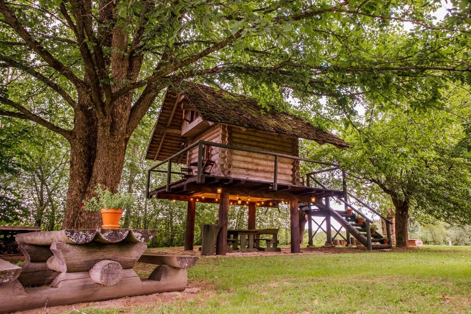 Property building, Garden