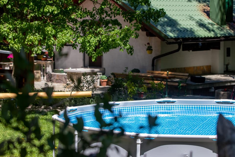 Property building, Pool view, Swimming pool