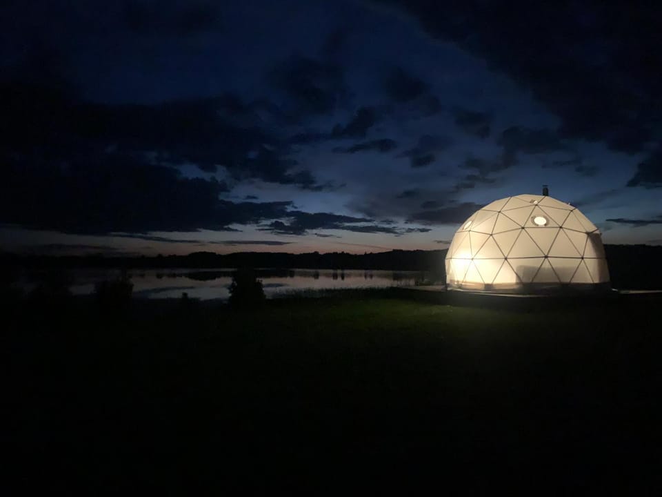Glempings Velo Latgale Luxury tent in Latvia