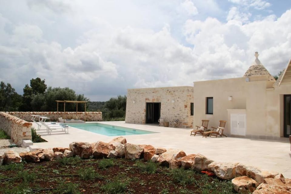 Property building, Patio, Swimming pool