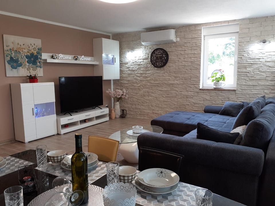 TV and multimedia, Living room, Seating area, air conditioner