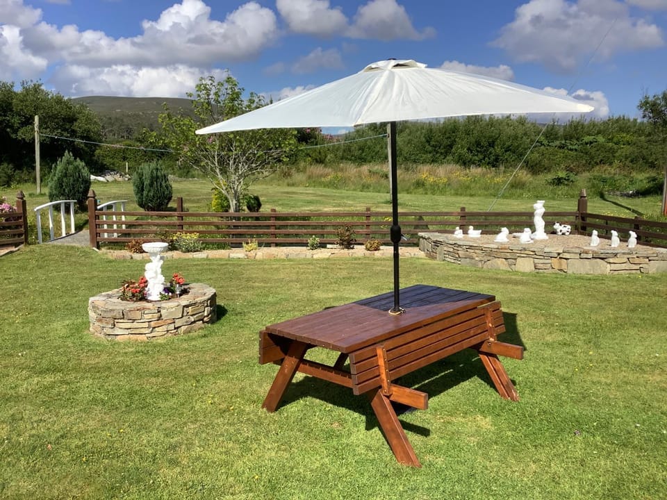 Patio, Natural landscape, Garden