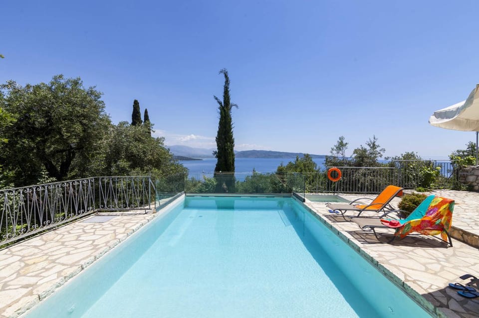 Pool view, Sea view, Swimming pool
