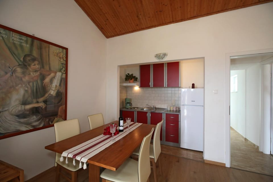 Kitchen or kitchenette, Dining area