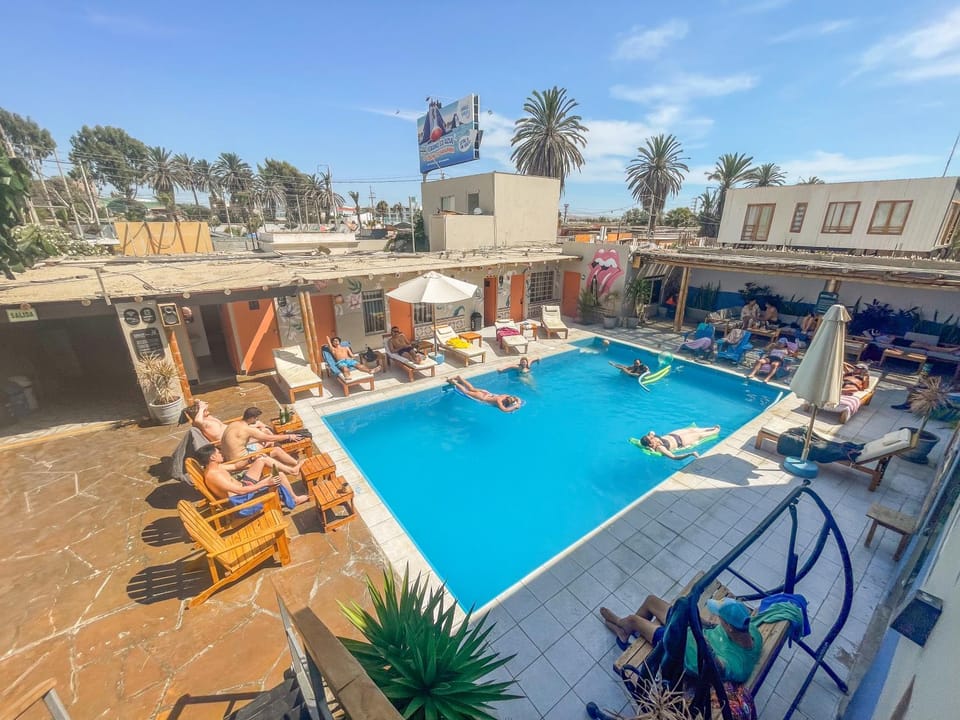 Patio, Day, Pool view, Swimming pool, sunbed