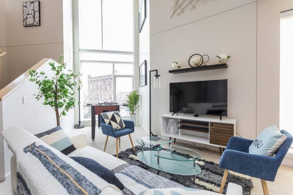 TWO Modern Penthouses on Mass by CozySuites House in Indianapolis