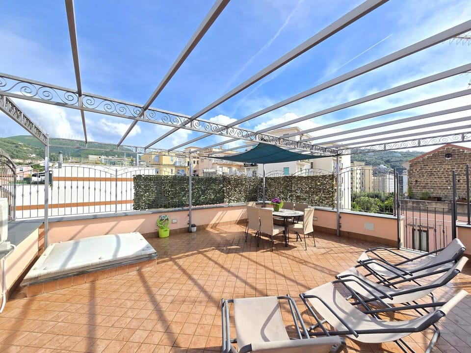 Patio, Day, View (from property/room), Mountain view, sunbed