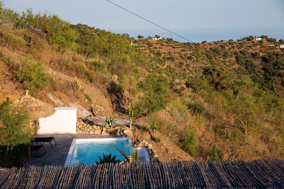Natural landscape, Mountain view, Pool view