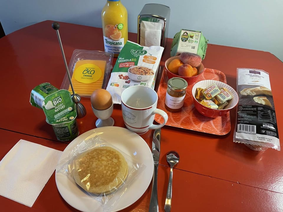 Food and drinks, Food, Breakfast, Continental breakfast