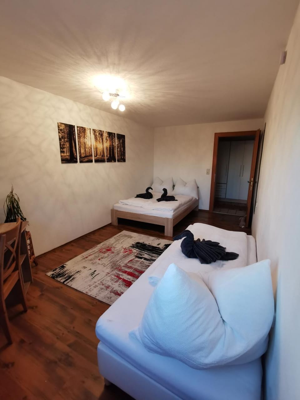 Photo of the whole room, Bedroom