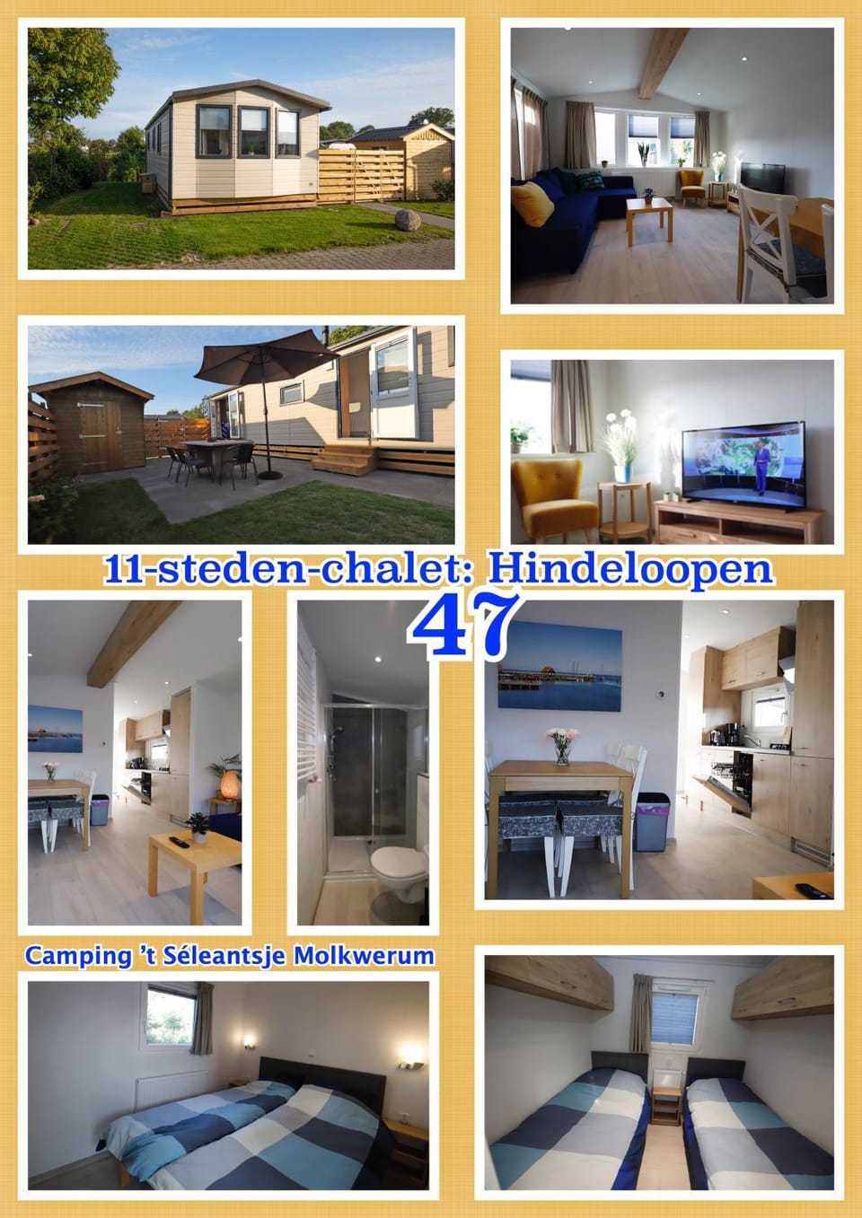 11-stedenchalet Hindeloopen - Nr. 47 Chalet in Friesland, Netherlands