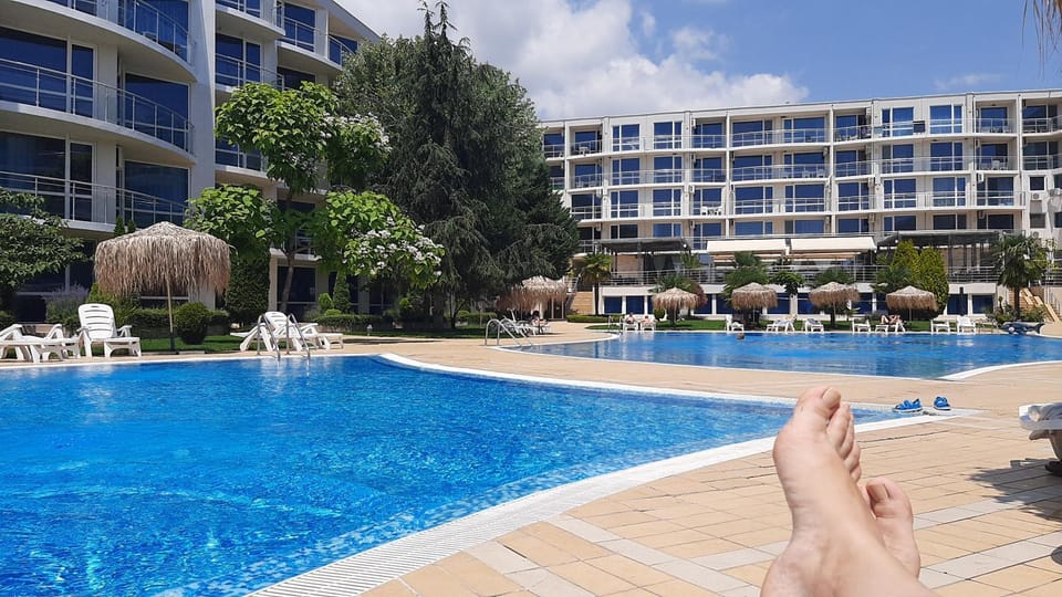 Patio, Day, Swimming pool