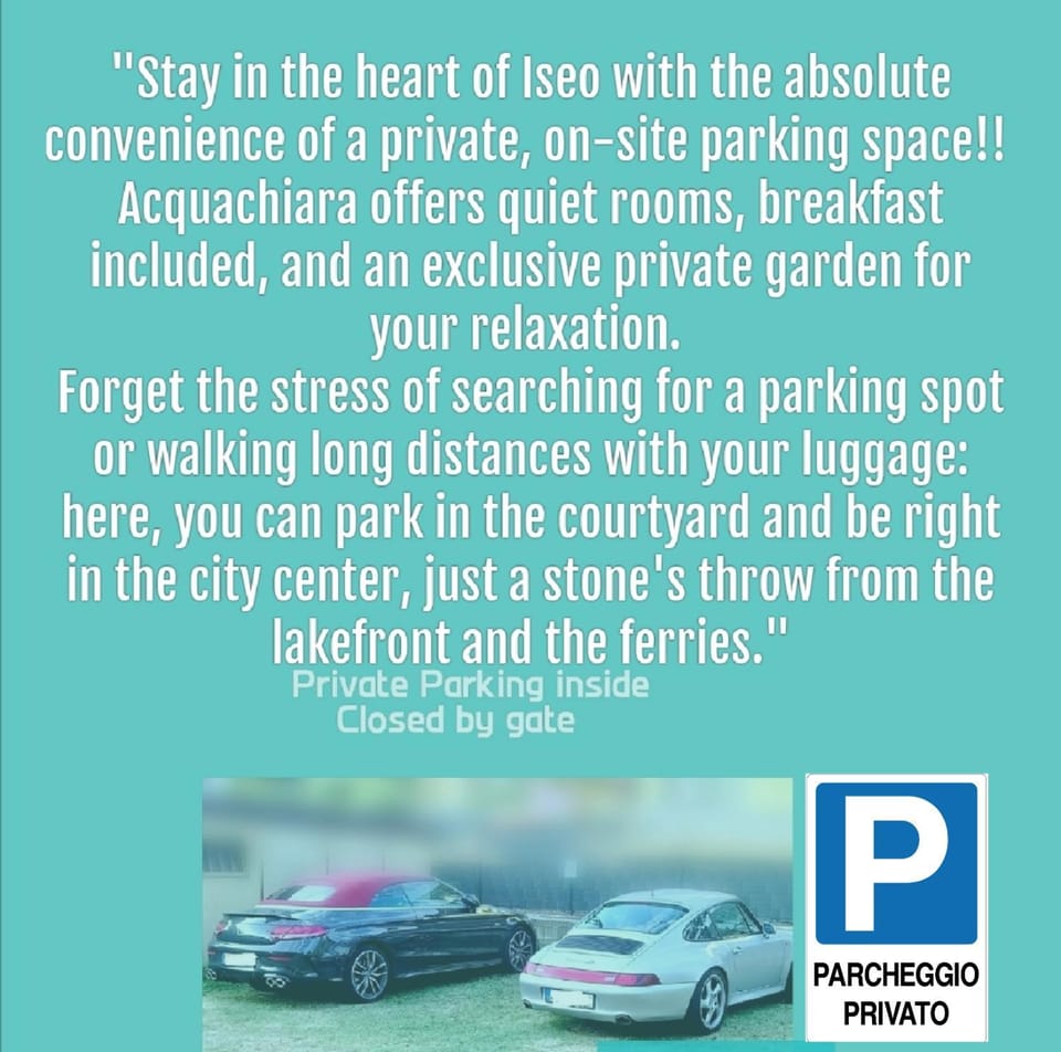 Text overlay, Parking