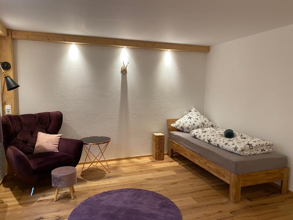 Seating area, Bedroom